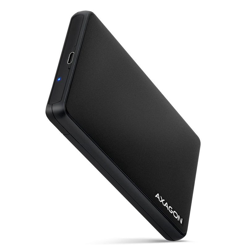 Axagon EE25-SLC Box External Hard Drive SSD Black 2.5