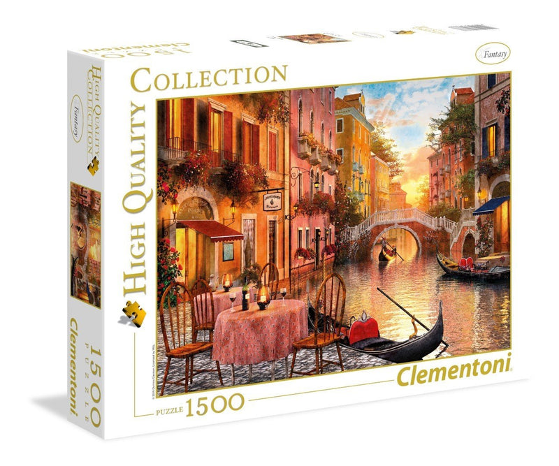 Clementoni Puzzle 1500 Pieces Paisaje Venecia - Puzzle Adulto