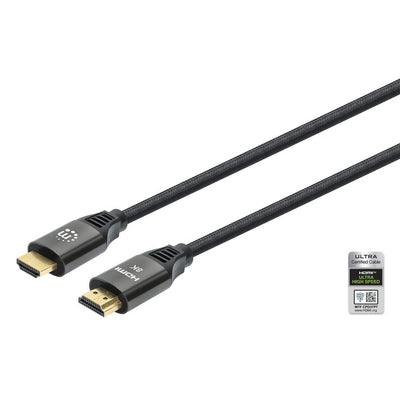 Manhattan HDMI Cable 8K@60HZ Hdmi-cable With Ethernet-canal M./M. 1M — image 1