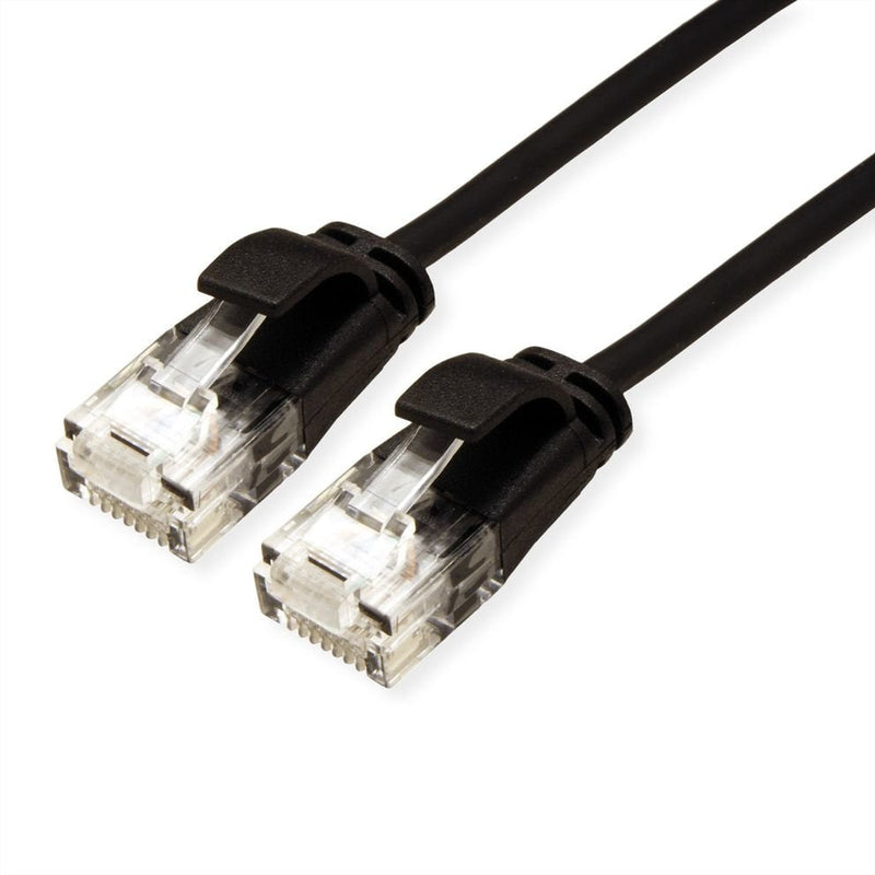 Roline Green UTP Network Cable CAT.6A (class Ea), Lsoh, Slim, Black 5M