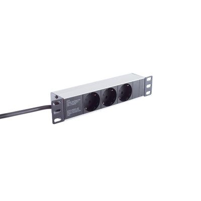 S-impuls Power Strip Plugs 10 3-VÍAS 1HE Black — image 1