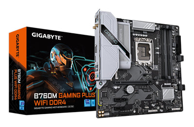 Gigabyte Motherboard B760M Intel B760 Lga 1700 microATX B760M Gaming Plus Wi-Fi DDR4 Wi-Fi 6 2XM.2 — image 1