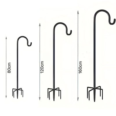 Garden Lamp Outdoor Garden Anti-rust Floor Outlet Hook Rod