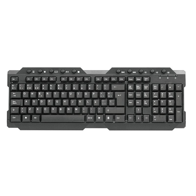Omega Keyboard Spanish Multimedia Aurora USB OK026ES