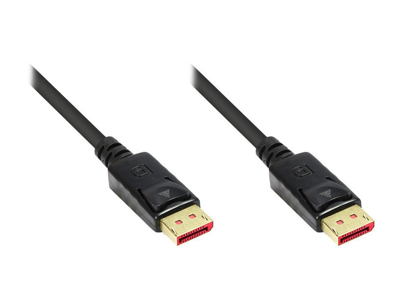 Cable Alcasa 4814-020S DisplayPort 2M Black