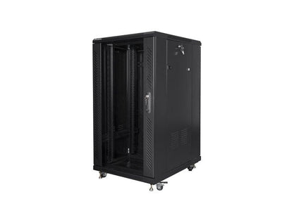 Lanberg Cabinet Rack 19 Independiente 22U / 600X800 Autoarmas Pack Flat Black — image 1