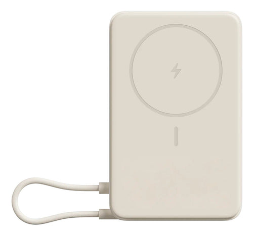 Xiaomi Magnetic Power Bank 10000 With Built-in Stand Beige — image 1