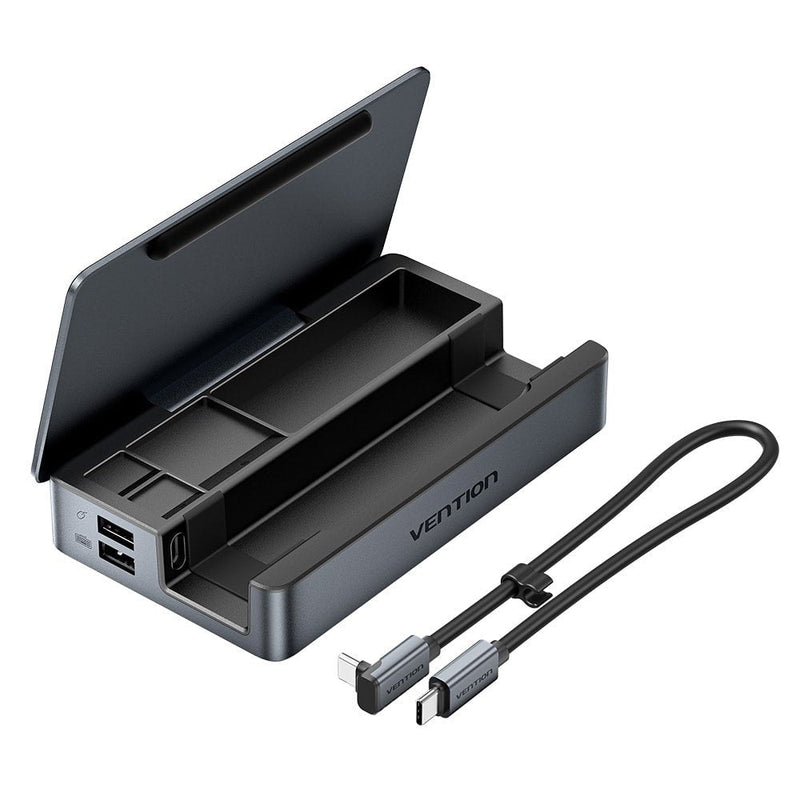 Vention Docking USB Type-c Steam Deck Switch TPZH0 2x HDMI 4K 3x USB 1x USB Type-c 1x USB Type-c Pd 1x RJ45 1X