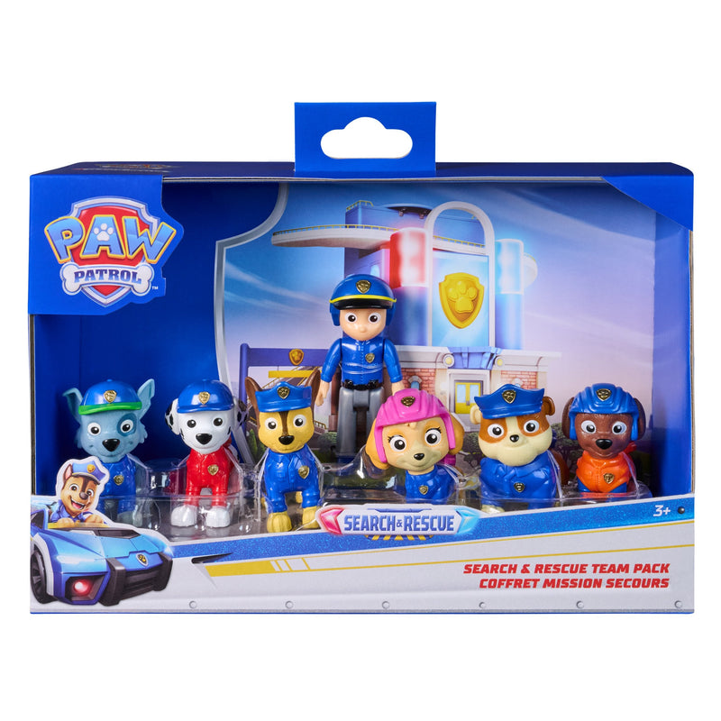 Spin Master Paw Patrol - Búsqueda And Rescate: Set Of Figuras With 7 Personajes, Figure Toy 6074759