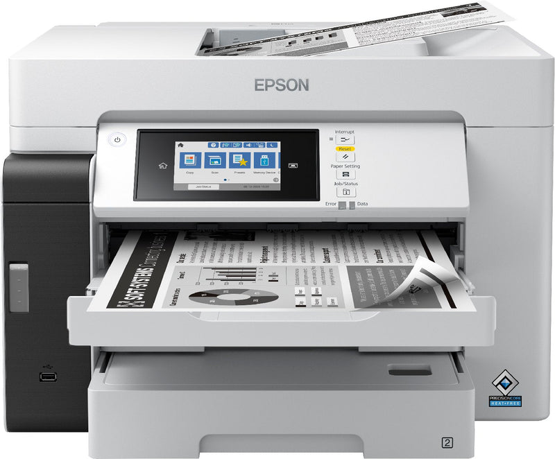 Epson Printer Multifuncion Inyeccion Monocromo Ecotank Pro Et M16685 A3 Network Wi-Fi Duplex