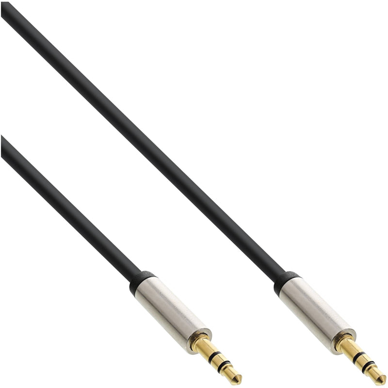 Inline Cable Audio Slim 3.5MM Male a Male Stereo 10M