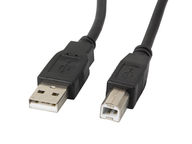 Lanberg USB Cable 2.0 Type a/B Printer With Ferrita 5M Black CA-USBA-11CC-0050-BK