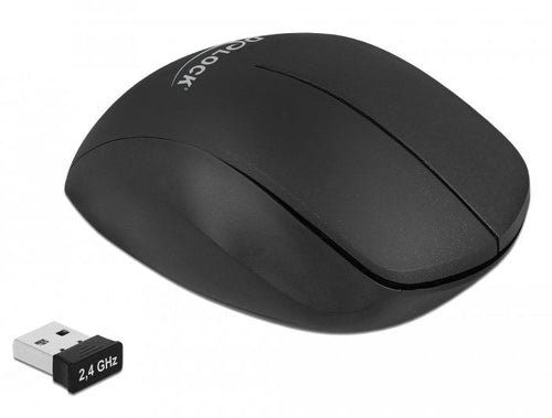 Delock 12598 Mouse Ergonómico USB - Wireless — image 1