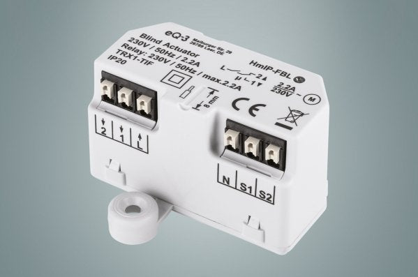 Homematic IP Actuador Persiana Smart Home Empotrado (hmip-fbl), 151398A0