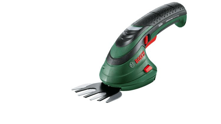 Bosch Set Of Scissors Lawnmower a Battery Isio (3,6V, Anchura Saw 8CM, Bag Blanda) 0600833106