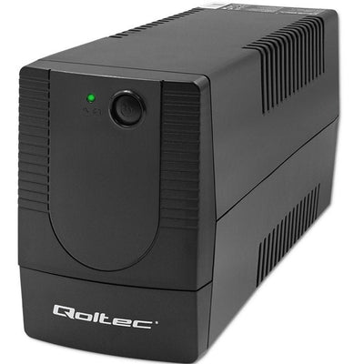 Qoltec 53773 Uninterruptible Power Supply Line Interactive Monolith 850VA 480W — image 1