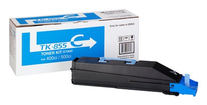 Kyocera Genuine Toner Tk 855C, Cyan Taskalfa 400CI, 500CI