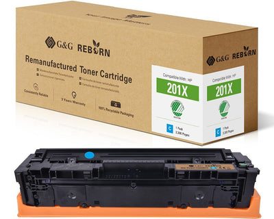 G&g Reborn-toner Compatible With HP 201X,/ CF401X — image 1