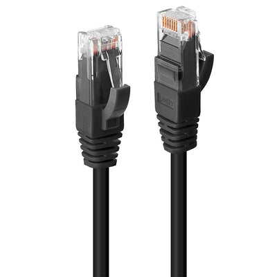 Lindy Cable CAT.6 U/UTP Lszh 0.3M Black — image 1