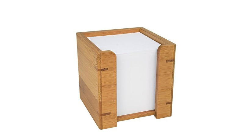 Wedo Zettelbox Bambus With Paper
