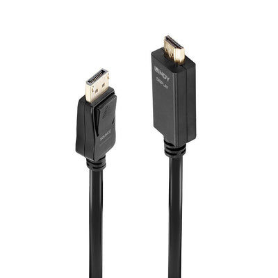 Lindy 36921 Cable 1M DisplayPort HDMI Type a Standard Black — image 1