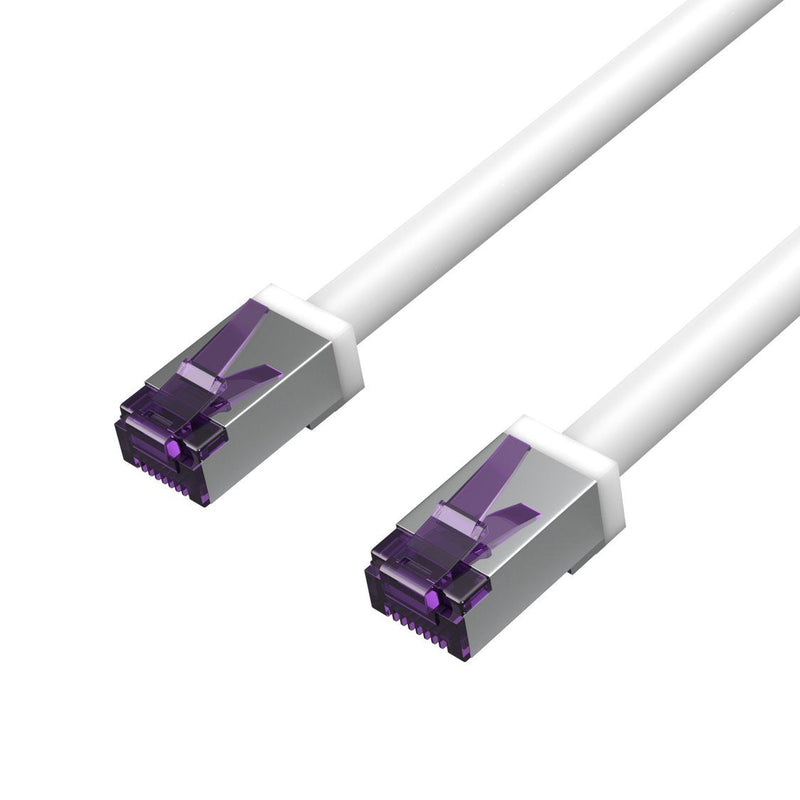 Shiverpeaks Network Cable CAT.6A S FTP Flex. 500MHZ 1M White