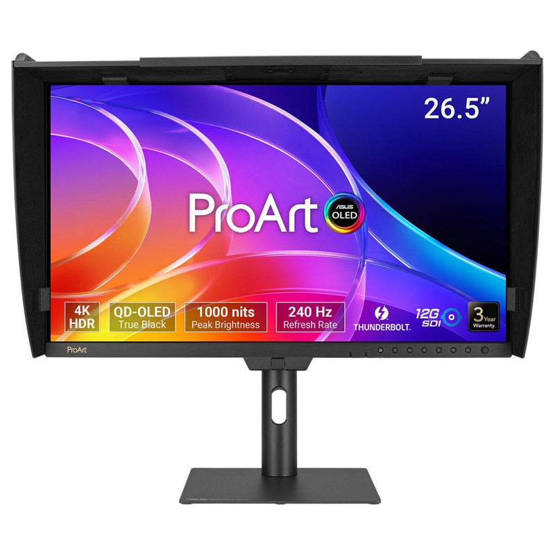ASUS Monitor Proart OLED PA27USD 26.5 3840 X 2160 Pixels 4K Ultra HD Qd-oled Black