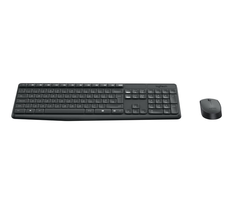 Logitech MK235 Set Of Keyboard And Wireless Mouse 2.4GHZ Italian
