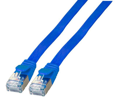 Cable Efb RJ45 Flach Network U FTP, CAT.6A, Pvc, 1.5M, Blue — image 1
