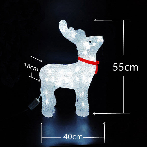 Led Acrylic Outdoor 3D Modeling Lamp
