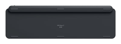 Logitech Keyboard Danés, Finlandés, Noruego, Sueco Mx Keys S RF Wireless + Bluetooth QWERTY Graphite — image 1