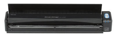 Fujitsu Scansnap IX100 600 X 600 DPI Alimentador Continuo Documentos + Scanner Power Hojas Black A4 — image 1