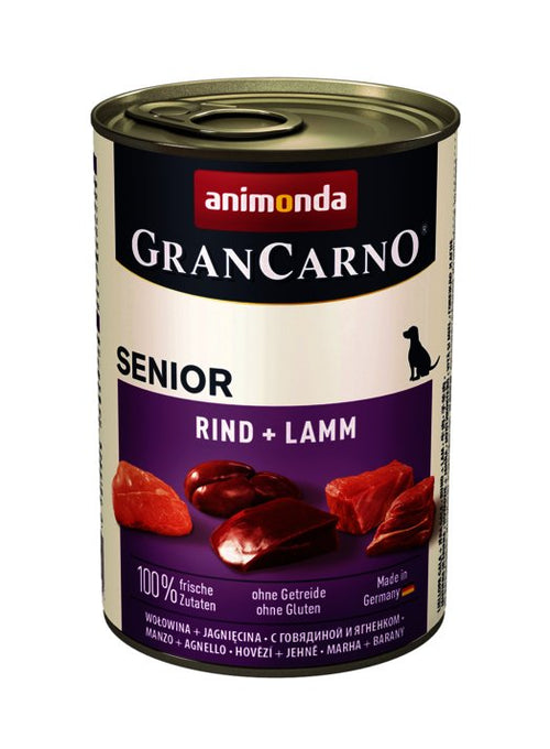 Animonda Grancarno Sabor Senior: Carne And Cordero - 400G — image 1