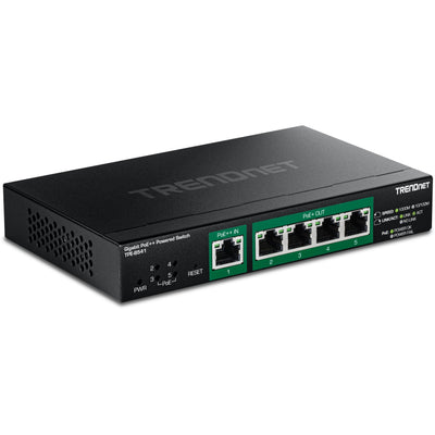 Trendnet TPE-B541 Switch Gestionado Gigabit Ethernet (10/100/1000) Energía Sobre Ethernet (PoE) Black — image 1