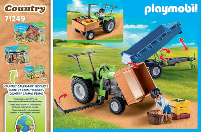 Playmobil 71249 Tractor With Remolque — image 1