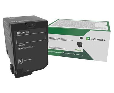 Lexmark Cs/Cx 827 Cartridge Toner Black Retornable — image 1