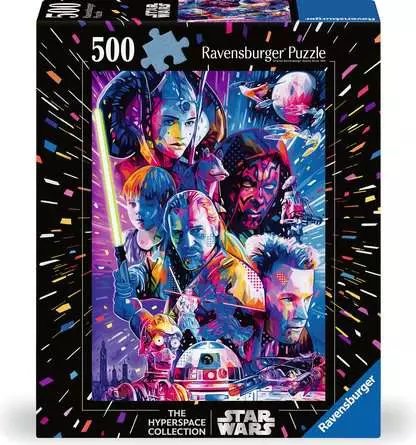 Ravensburger Puzzle Star Wars Hyperspace Collection: The Phantom Menace (500 Teile, Large Pieces) 12001338