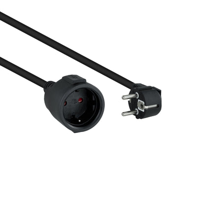 Nanocable Cable Power Alargador 2M CEE7 Acodado Male a CEE7 Female 2M — image 1