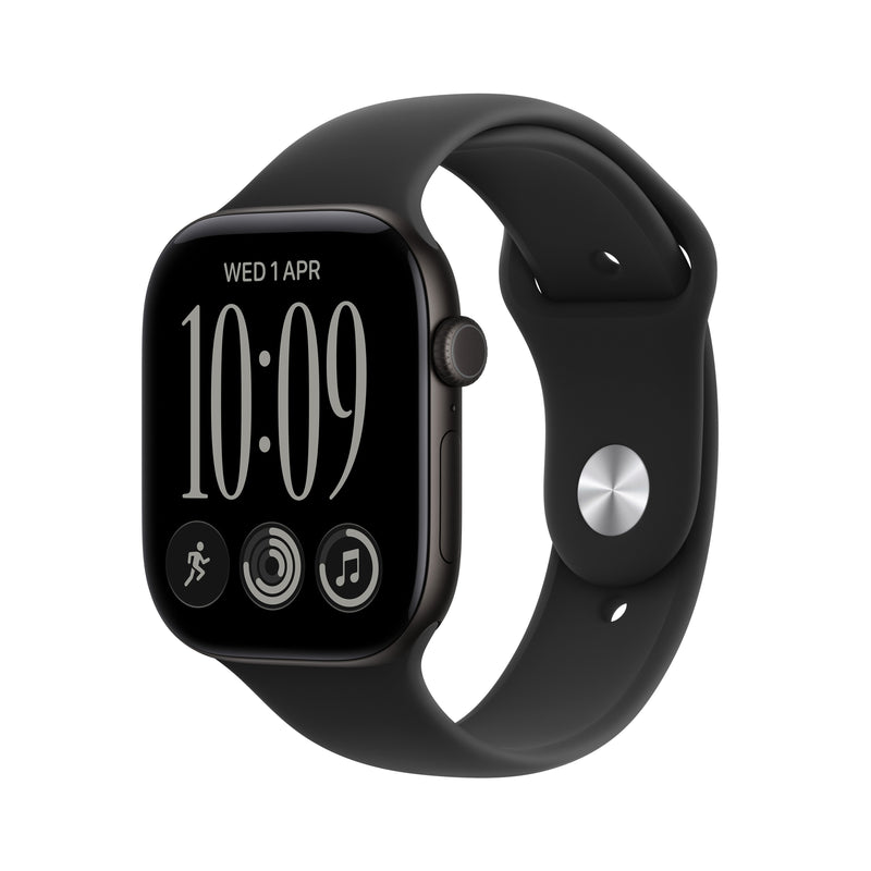 Apple Watch Series 12 (2026) Black Aluminium 42MM 5G Black Sport Band M/L