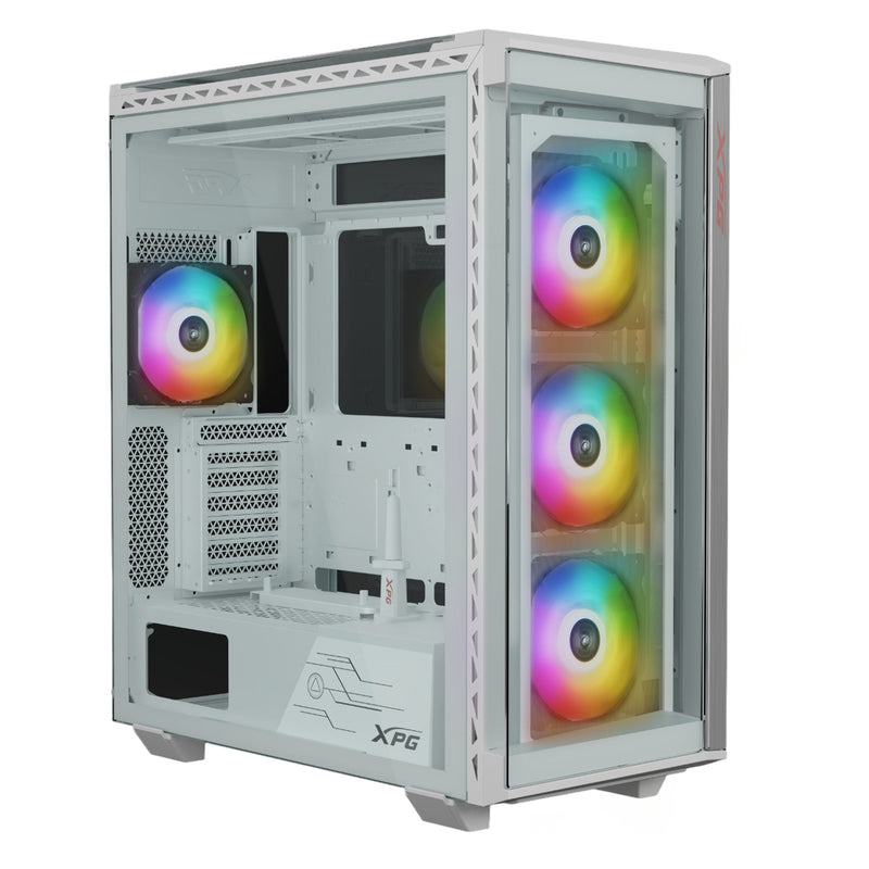 PC Case Gaming Xpg Battlecruiser Ii E-atx 1x USB-C 2x USB Without Power Supply White