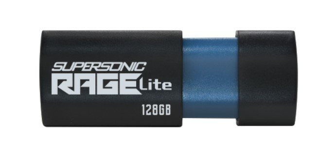 Patriot USB Flash Drive Supersonic Rage Lite USB 3.2 Gen 1 Flash Drive 128GB