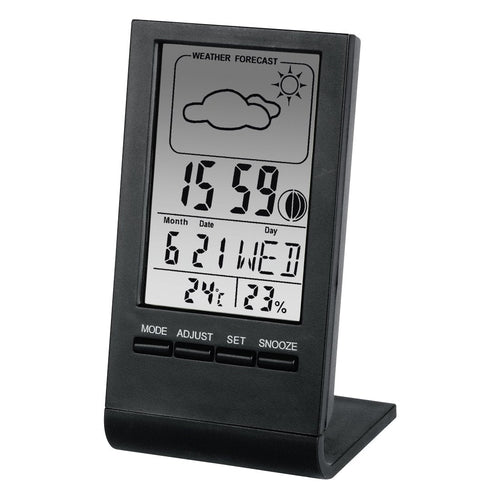 Hama Medidor Temperatura And Humedad Indoor - Screen Digital - Watch - Prevision Meteorologica - — image 1