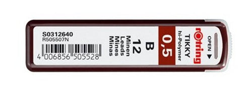 Rotring Case 12 Minas 0,5MM Dureza B — image 1