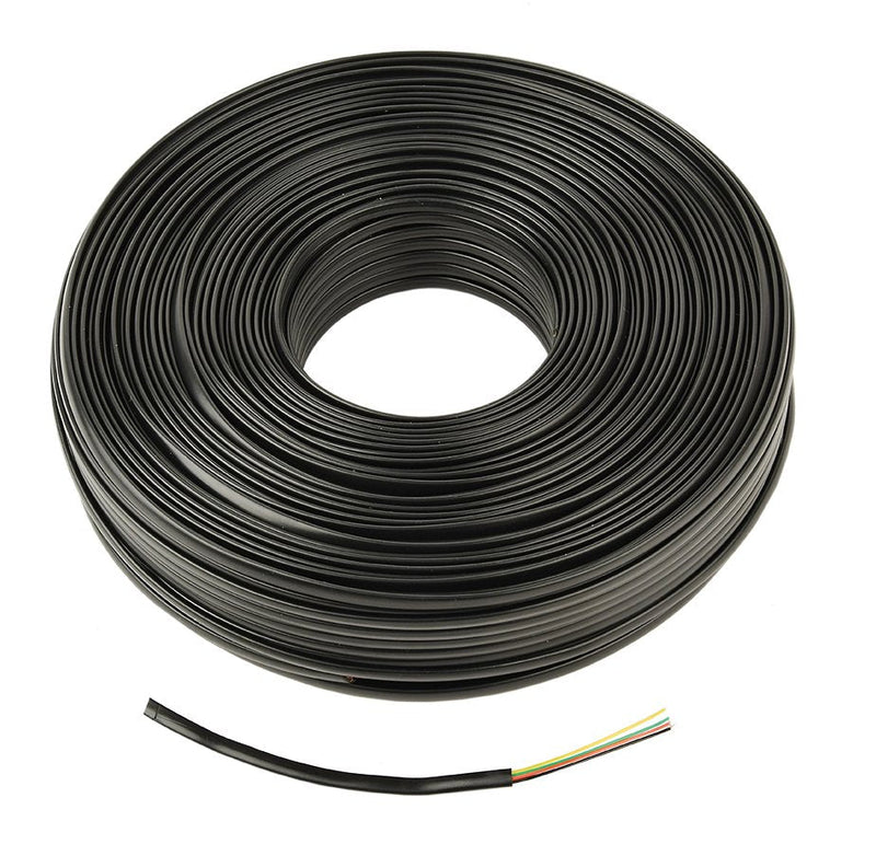 Gembird Cable Telefónico Black 100M TC1000S-100M-B