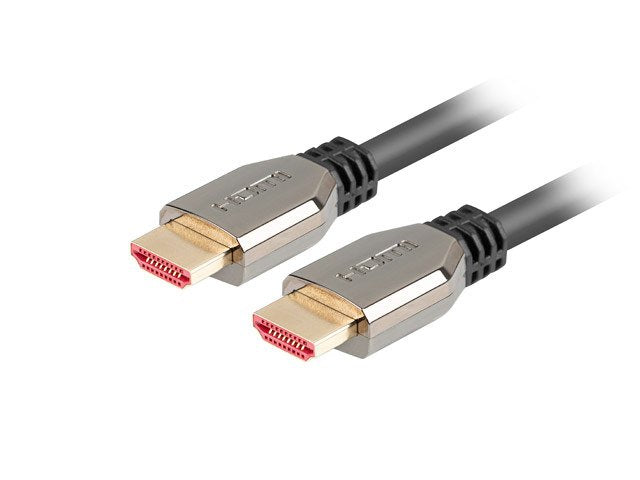Lanberg CA-HDMI-30CU-0010-BK HDMI Cable 1M 8K 60HZ