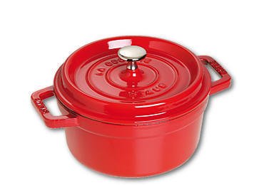 Staub Pot Cocotte 20CM Round Cereza, Hierro Fundido — image 1