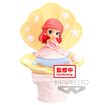 Figure Ariel Ver.b Pink Dress Style Disney Characters Q Posket 12CM — image 1