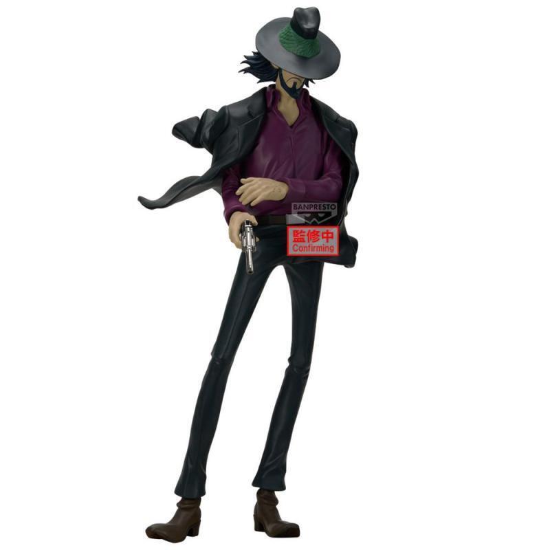 Figure Articulada Lupin Daisuke Jigen Iii 27CM Pvc