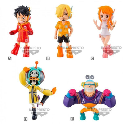 Banpresto Figure One Piece World Collectable Egg Head 1 7CM Unit Aleatoria — image 1