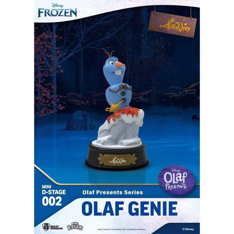Beast Kingdom Figure Minidstage Disney Olaf Presenta Olaf Genio